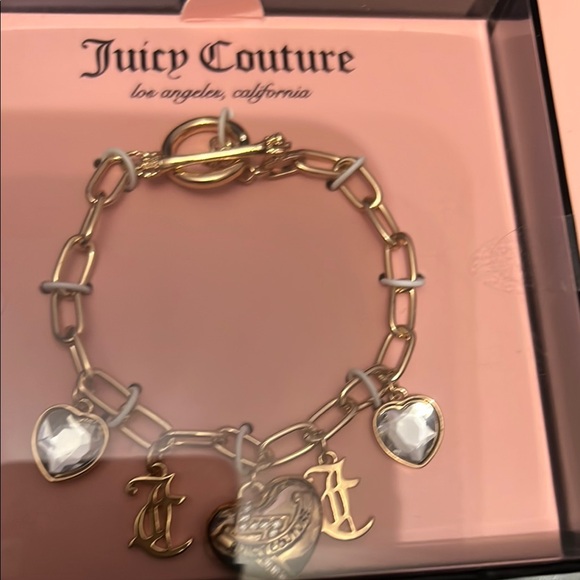Juicy Couture Gold Charm Bracelet - Picture 2 of 4